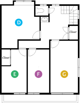 2階間取り図